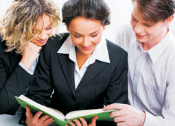 Cours en entreprise, employés en formation, École de langues Traducform